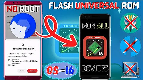 Install Android OS 16 in Any Device Without Root | Flash Android OS16 on OnePlus, Oppo, Realme Phone