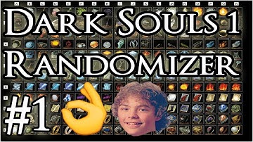 RANDOMIZER MOD! Use what you get challenge  | PART 1 - Dark Souls 1