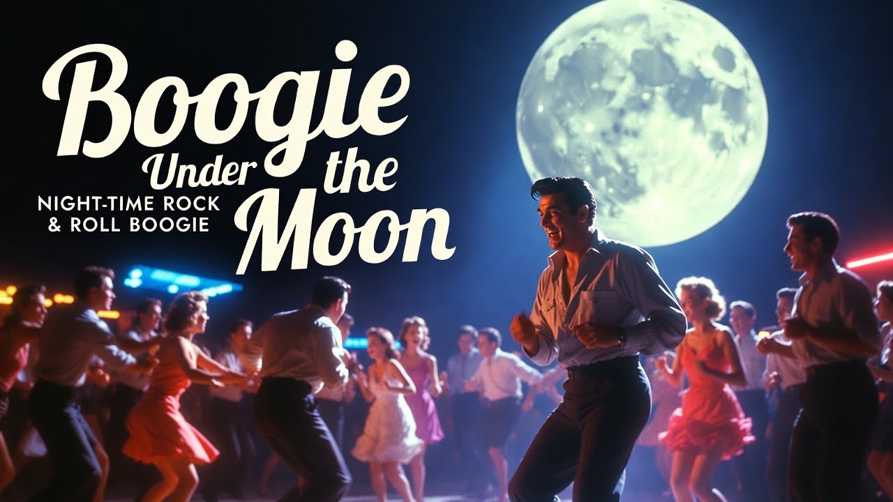 Boogie Under the Moon 🌙🔥 | Colorful 1959 Night Boogie Rock & Roll