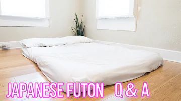 Quelle épaisseur pour un matelas futon ?