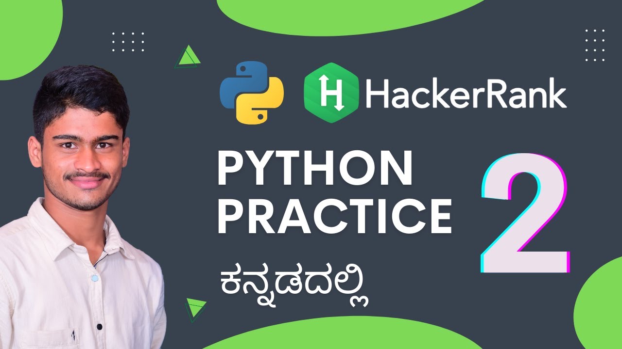 ಕನ್ನಡದಲ್ಲಿ HackerRank If-Else Python Challenge Explained | Learn Python ...