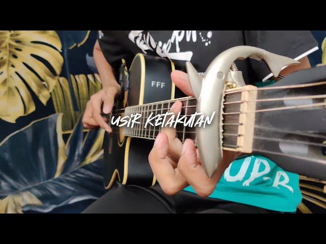Usir Ketakutan - Fai Kencrut | Fingerstyle cover + Drum | Faiz Fezz class=