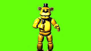 Golden Freddy Green Screen Fnaf Ar