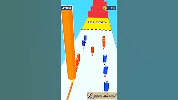 color pencil run drawing 😉😉 gameplay // l game channel // android & ios 5222222 #mobilegame #shorts