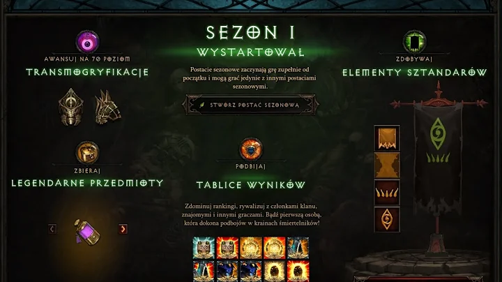 Diablo III: RoS - Rozpoczęcie 1 sezonu