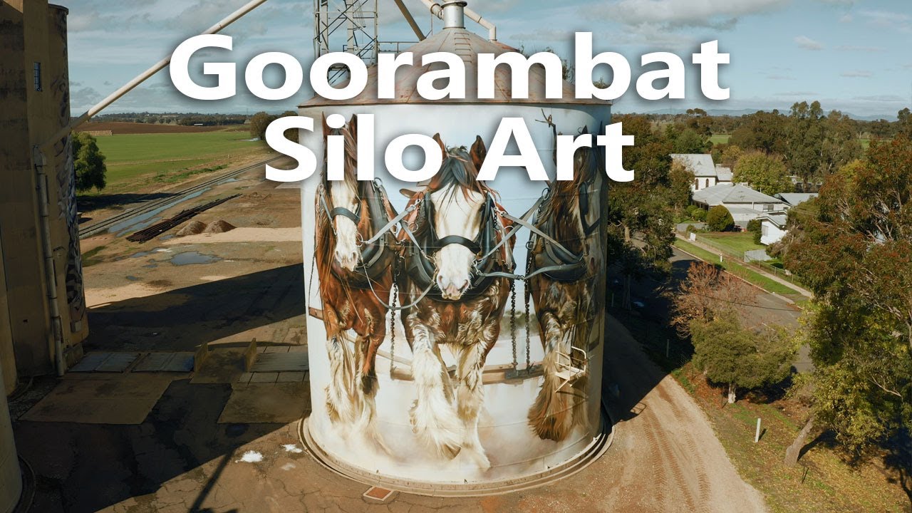 Goorambat Silo Art - YouTube