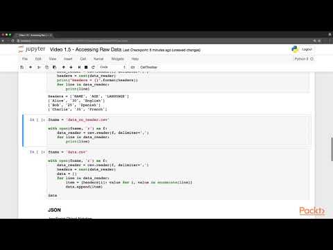 Accessing Raw Data   Data Analysis with Python Video