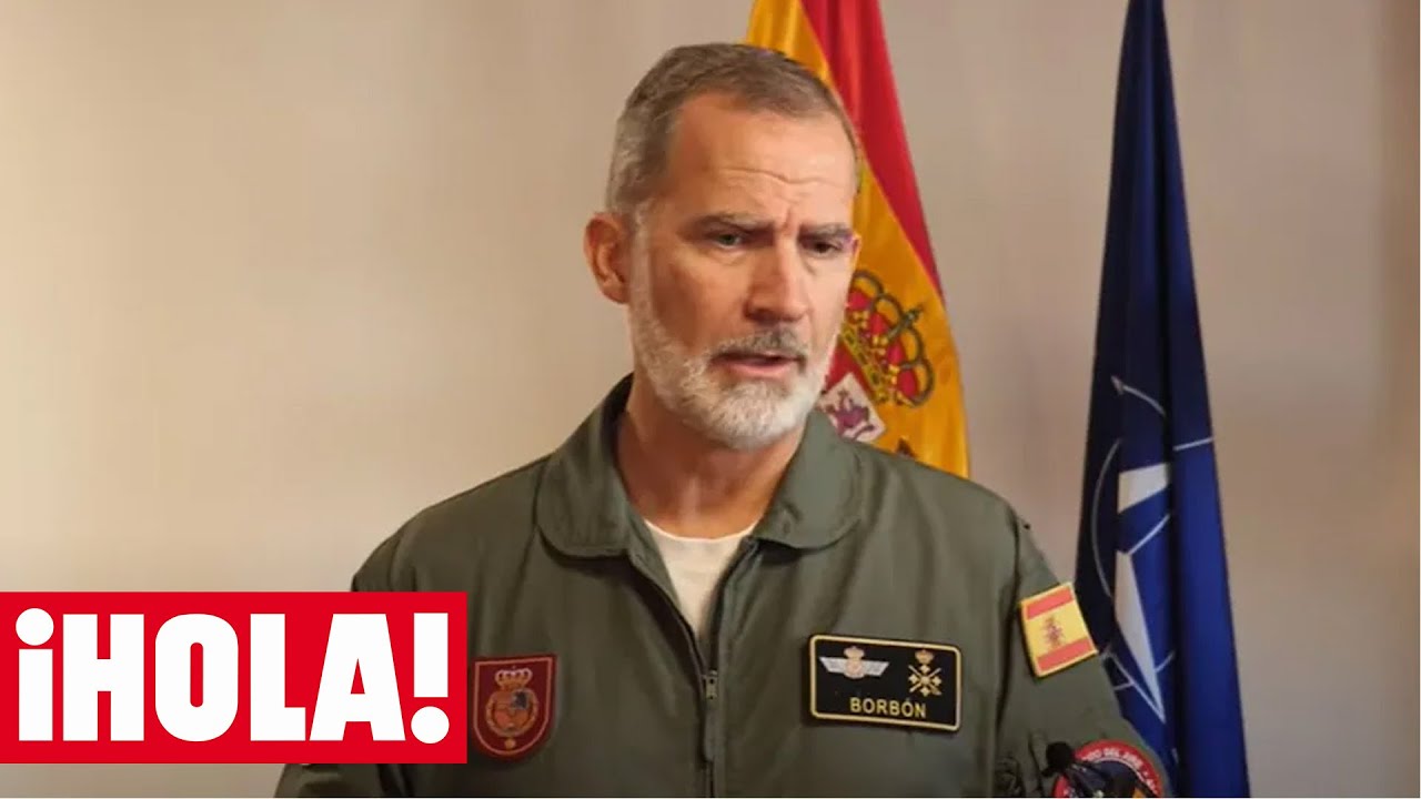 El Rey comparece ante la tragedia provocada por la DANA