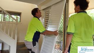 How To Install 'Sliding Thermalite Shutters' from Decor Blinds