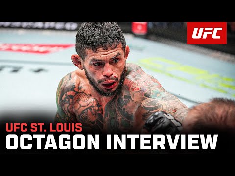 Diego Ferreira Octagon Interview  UFC St. Louis