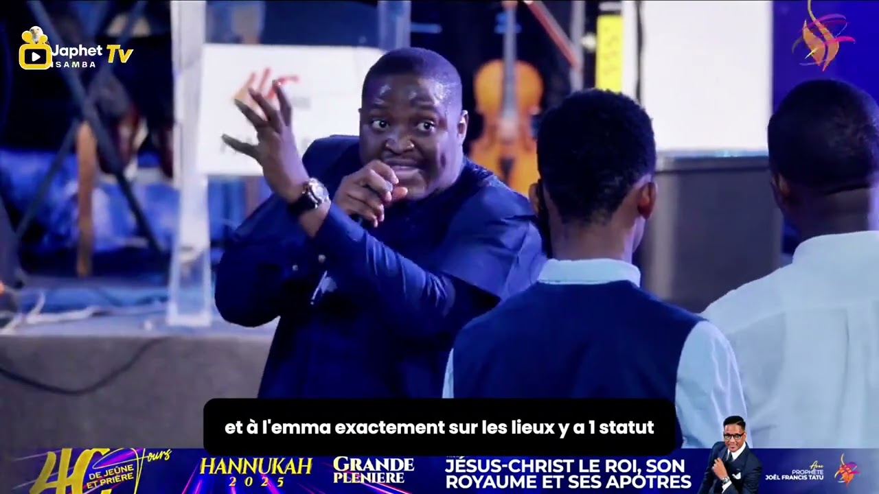 🎈C'EST FORT😲Un moment prophétique exceptionnel avec Pr Sir Jek Kalombo, Prophète