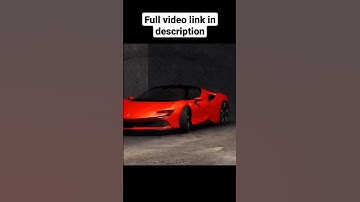 Ferrari car B-Roll animation in prisma 3d #prisma3d #pandapixels