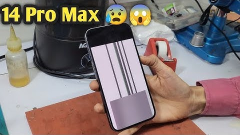 Apple 14 Pro Max Display flickering Issue How To Solve!.. iPhone Display Solution