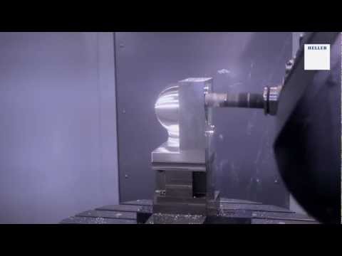 5-axis simultaneous machining of the HELLER Cup