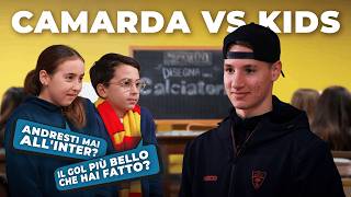 Il Mio Idolo È Zlatan Giocare Allinter? Non So... Francesco Camarda Vs Kids