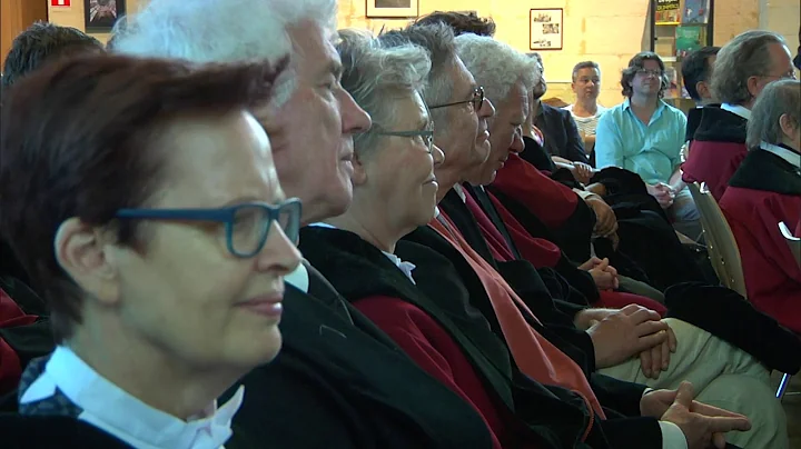 Prof. Rianne Letschert, Rector UM, introducing Wiebe Bijker’s valedictory lecture