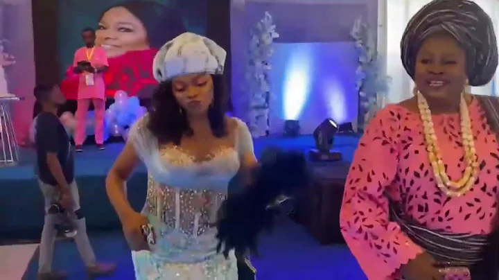 WUMI TORIOLA AT MRS  ADEBIMPE’S 50TH BIRTHDAY CELEBRATION