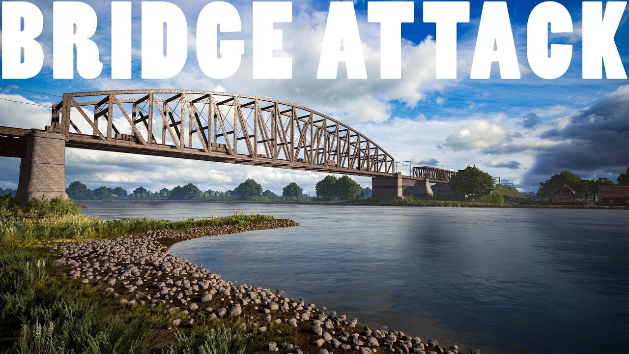 Platoon Bridge Battle - Post Scriptum Gameplay - YouTube