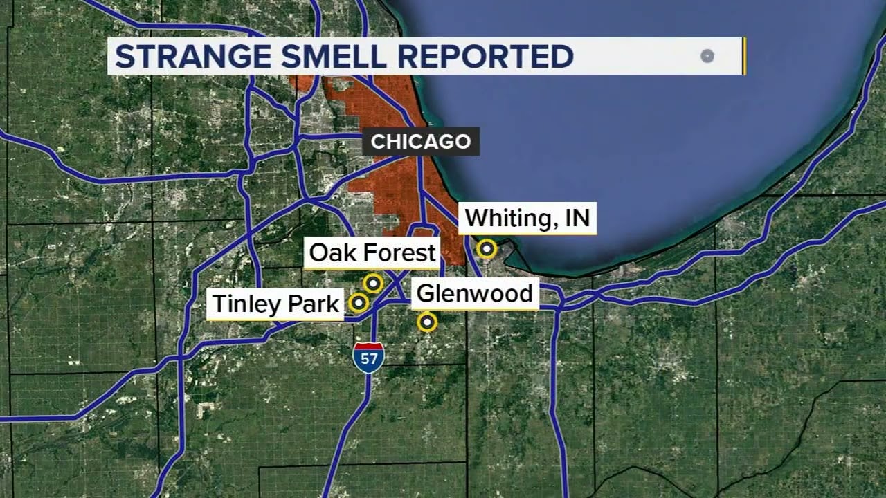 BP Whiting oil refinery leak causes natural gas smell in