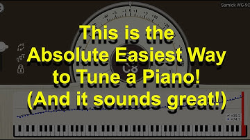 The Easiest Way to Tune a Piano! PianoMeter and DSU!