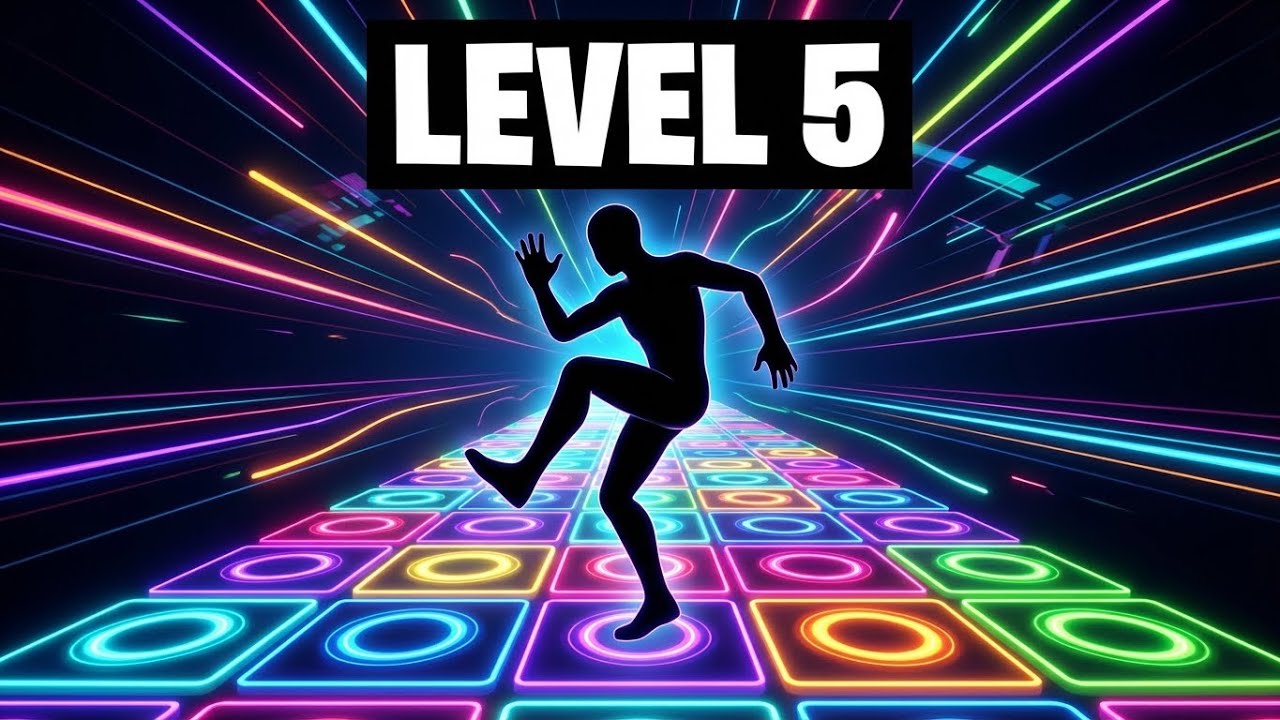 LEVEL UP 🔥 Immersive Interactive Warm-Up #5 | Full-Body Reaction Game