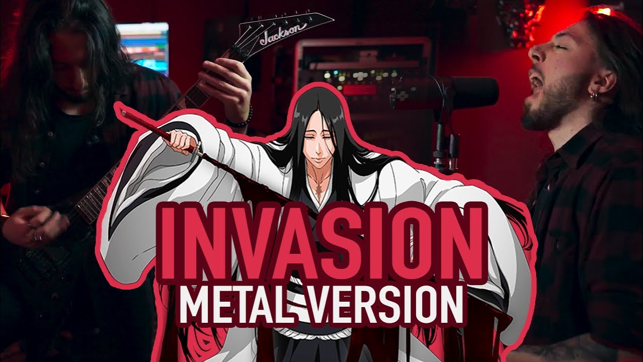 INVASION from BLEACH  Original Metal Cover
