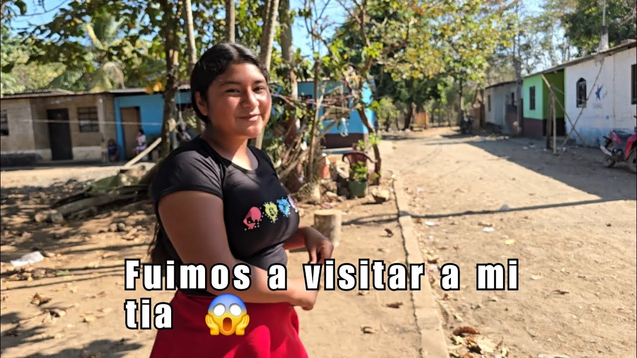 Mi tia no estaba en su casa y no saben a donde fuimos😱