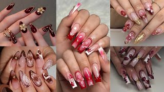 Viral Burgundy Summer Nail Ideas 2026 / Trending Nail Art Compilation 2026 