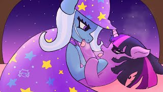 My Little Pony Full Pmv Twilight Sparkle & Trixie - Reward To The Dog