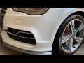 Carbon Fiber Car Rubber Bumper Lip Strip Audi S3 8V / Moldura Flexible 😏
