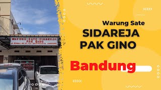 WARUNG SATE PALING TOP DI BANDUNG !!! Pak Gino