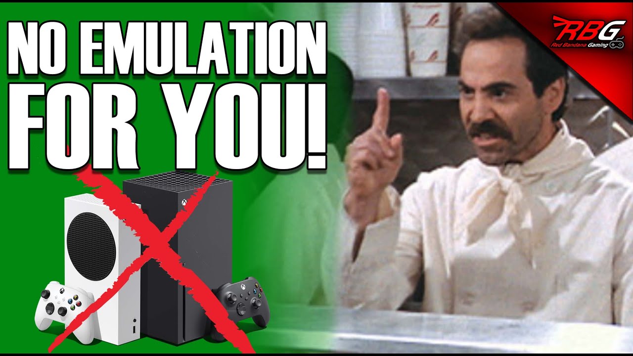 NO EMULATION FOR YOU! Xbox Removes Ability to Run Emulation Software on Xbox Series X/S!