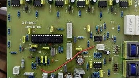 3 Phase VFD Inverter dspic30f2010  PCB Files + Hex file Available