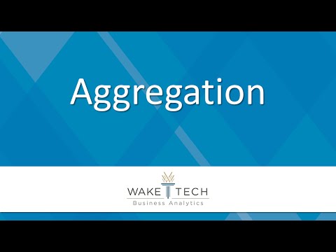 Aggregation [BAS 120]