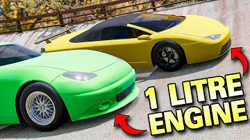 Who Can Build The BEST 1.0L Sports Car...IN 15 MINUTES?! (Automation | BeamNG Multiplayer)