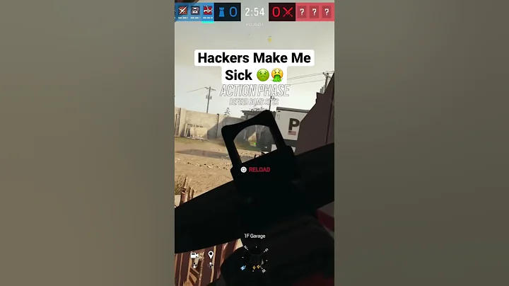 Playing Against Hackers in R6 Ranked Match 😡 #shorts #rainbowsixsiege