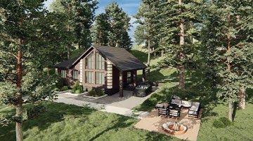 Визуализация частного жилого дома в Краснодаре / 3D Animation Architectural Visualization ( Lumion)