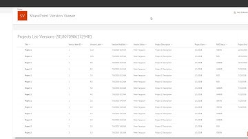 SP Version Viewer App - Export to List(SharePoint List)