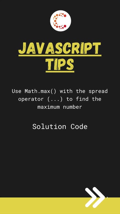 Find the maximum number in an array in JavaScript #javascript # ...