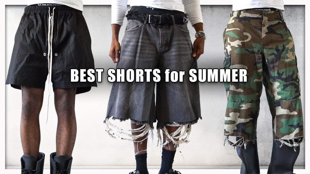 9 Best Shorts for Summer 2024 | Men's Fashion & Streetwear - YouTube