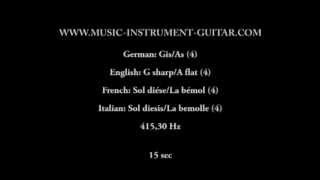 Tempered Note - G Sharpa Flat 4