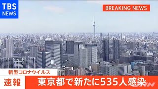 【速報】東京で新たに５３５人の感染発表【新型コロナ】