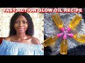 DIY glow oil for dark skin & for light skin (FAST ACTION) #shorts