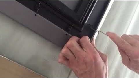 XY screens fixed frame projection screen, the method of avoid wrinkles in the corners