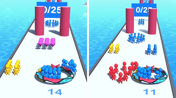 Ring Crowd - All Levels Gameplay Android, iOS