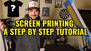 How To Screen Print For Beginners 2024