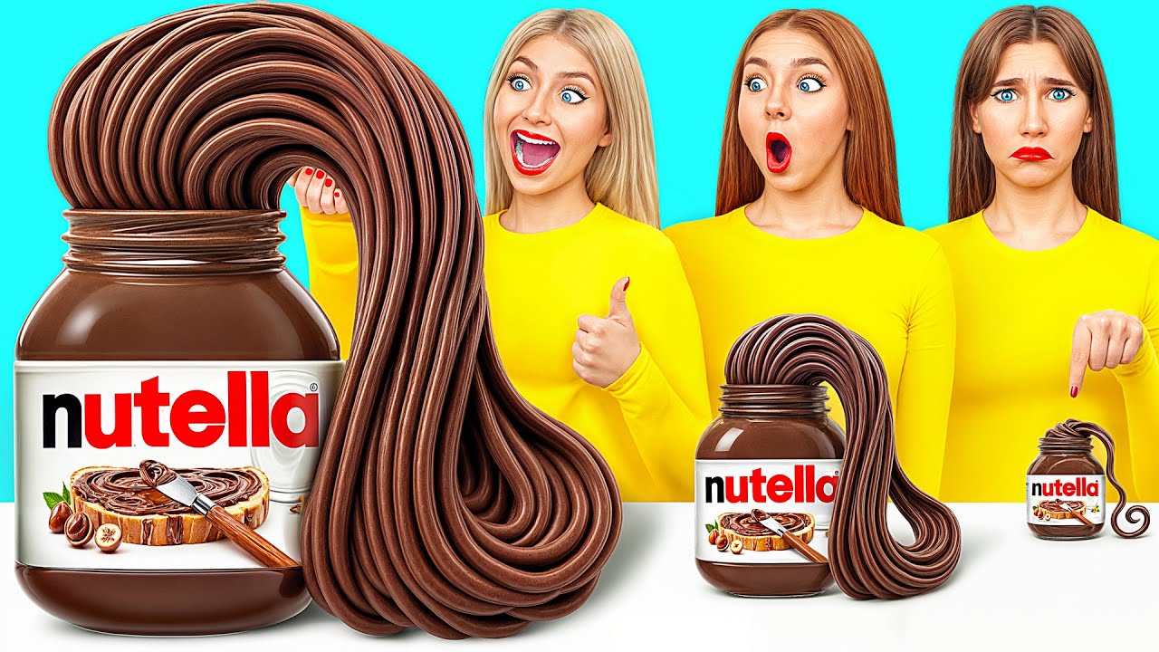 Большая, Средняя или Маленькая Тарелка Челлендж | Война Пранков от Super Hyper DO