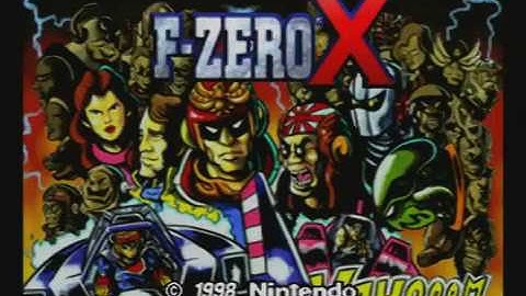 F-Zero X  (N64) connected via S-Video on the RetroTINK 2X