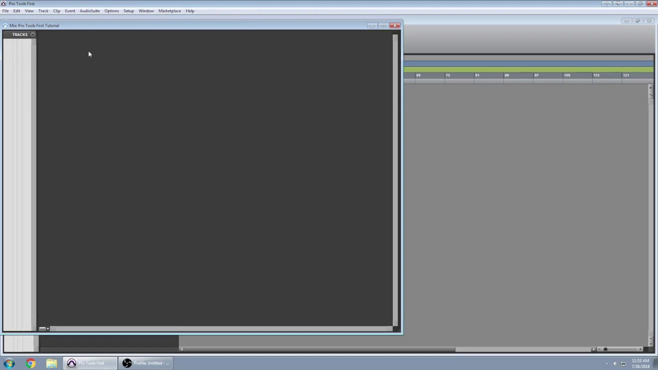 Pro Tools First Set Up YouTube