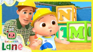 JJ's ABC Big Building Blocks | NEW CoComelon Lane Episodes on Netflix | Full Episode